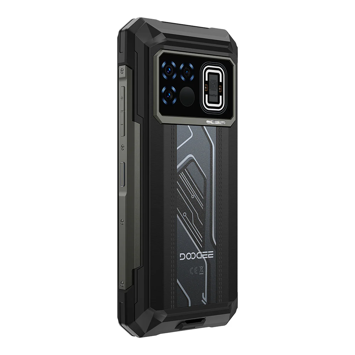 Doogee Fire 6 Max - 5G Smartphone Robuste, 8 Go + 256 Go, Batterie 20800 mAh, Caméra Thermique 50 MP, Écran 6.72" FHD+ 120 Hz - Image 3