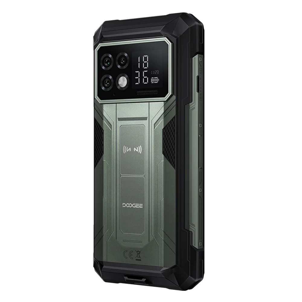 Doogee S200 Max - Smartphone Robuste 5G avec lampe camping 120LM, 22 000 mAh, 16Go+512 Go, Écran 6,72" FHD+, 1,32" OLED arrière - Image 4